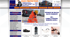 Desktop Screenshot of elge-protection.com